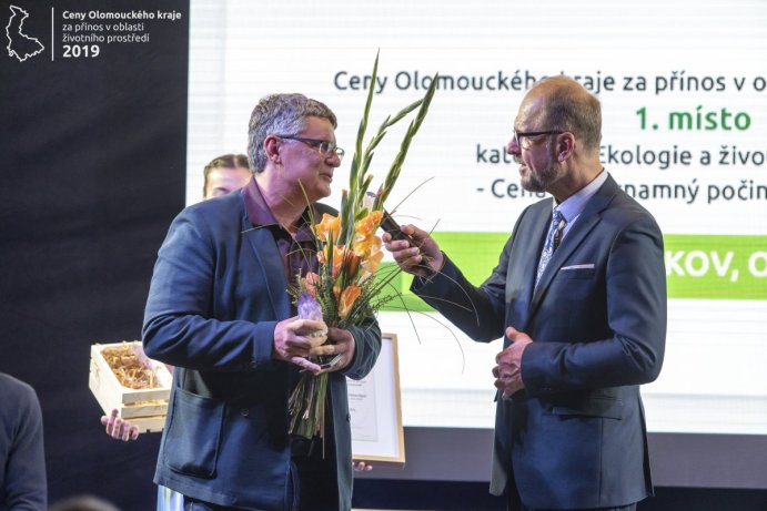 Ceny životního prostředí ovládl Sluňákov. Jeho ředitel navíc dostal cenu hejtmana    Foto: Filip Jančo