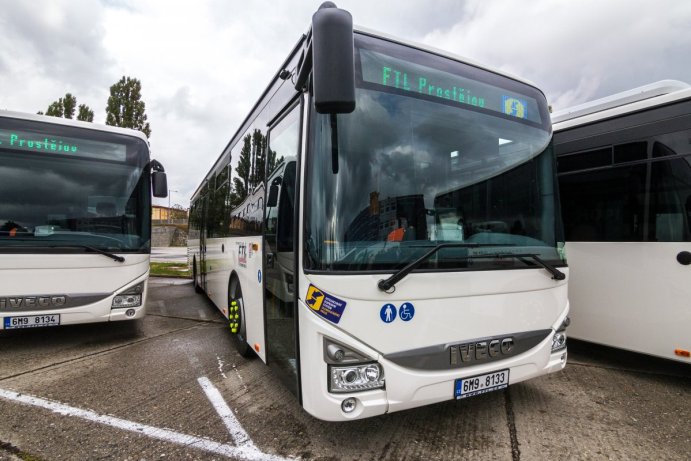 Nové autobusy zajistí veřejnou dopravu na Prostějovsku 