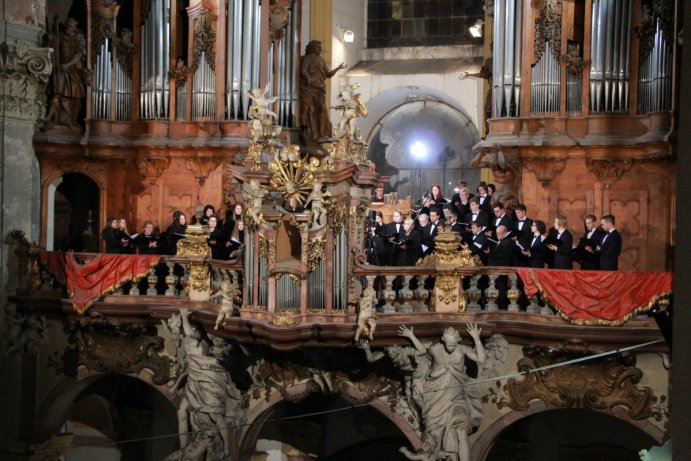 Slavnostní koncert „České nebe září“ u příležitosti 30. výročí svatořečení svaté Anežky České   Foto: Tomáš Jemelka