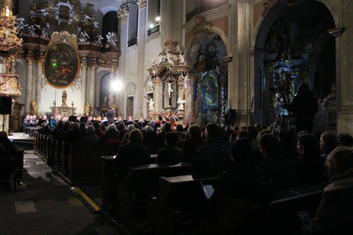 Slavnostní koncert „České nebe září“ u příležitosti 30. výročí svatořečení svaté Anežky České      Foto: Tomáš Jemelka