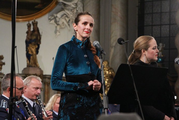 Slavnostní koncert „České nebe září“ u příležitosti 30. výročí svatořečení svaté Anežky České      Foto: Tomáš Jemelka