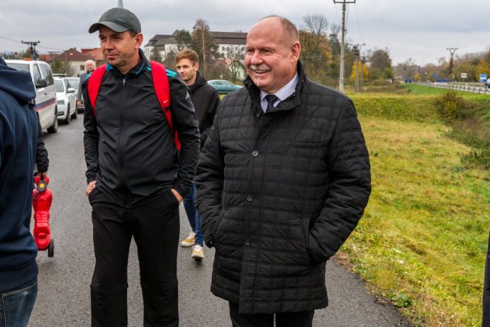 Slavnostní otevření Stezky pro cyklisty a chodce se společným provozem Hustopeče nad Bečvou – Milotice nad Bečvou