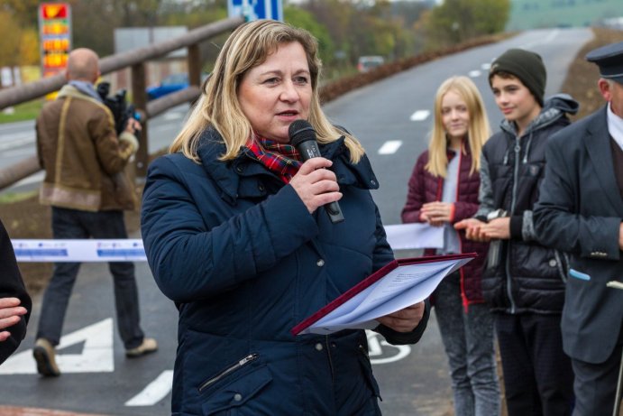 Slavnostní otevření Stezky pro cyklisty a chodce se společným provozem Hustopeče nad Bečvou – Milotice nad Bečvou