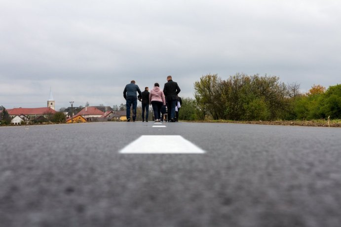 Slavnostní otevření Stezky pro cyklisty a chodce se společným provozem Hustopeče nad Bečvou – Milotice nad Bečvou