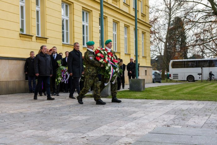 Shromáždění u příležitosti Dne boje za svobodu a demokracii v Litovli