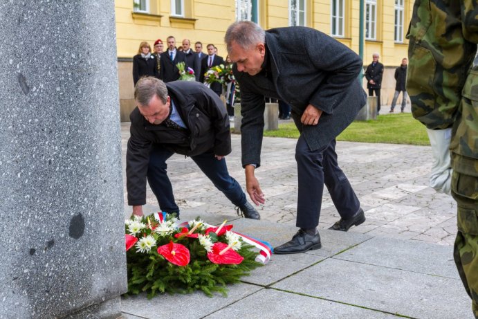 Shromáždění u příležitosti Dne boje za svobodu a demokracii v Litovli