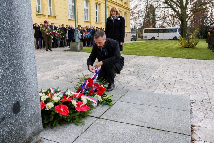 Shromáždění u příležitosti Dne boje za svobodu a demokracii v Litovli