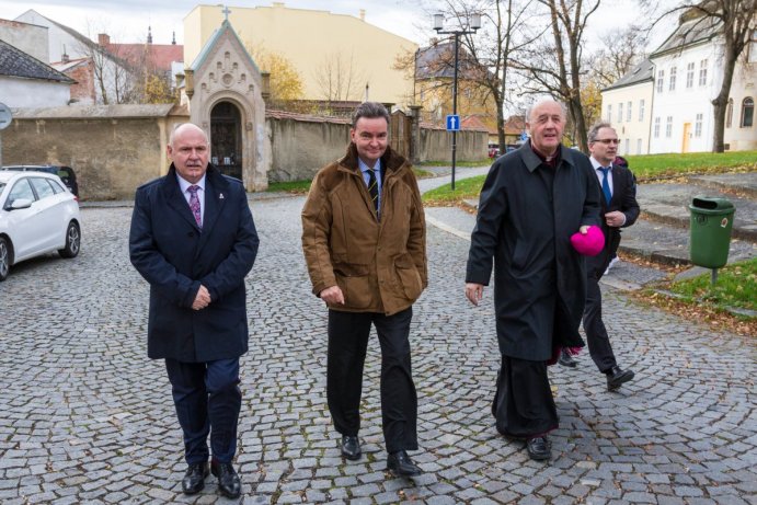 Olomouc návštívil Georg Habsbursko-Lotrinský