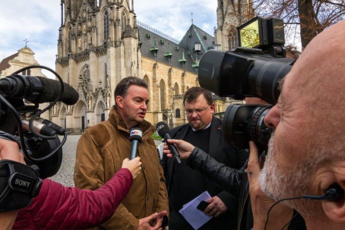 Olomouc návštívil Georg Habsbursko-Lotrinský