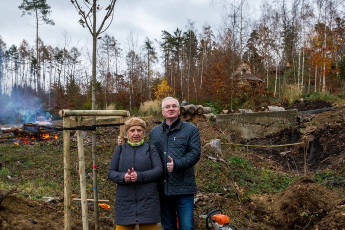 Krajský úřad pomohl s obnovou zeleně v olomoucké zoo