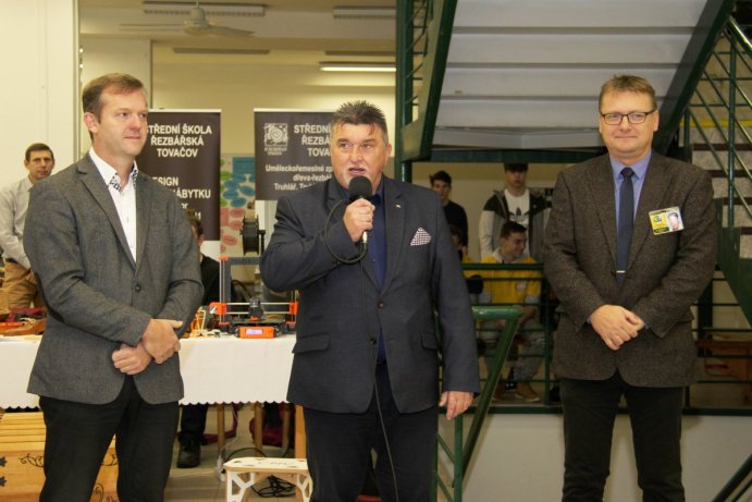 Náměstek hejtmana Ladislav Hynek zahájil přehlídku středních škol Scholaris Olomouc