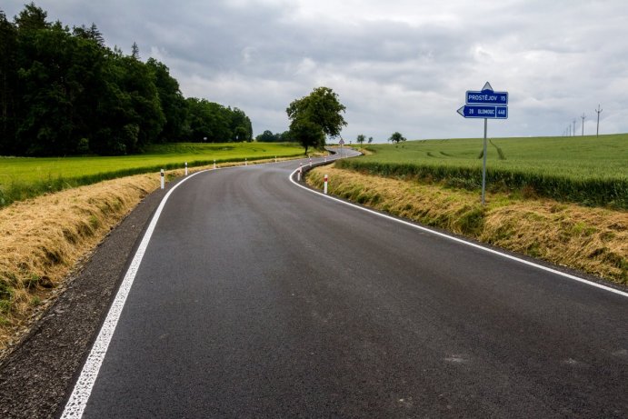 Z Laškova po hranice okresu Olomouc po novém. Díky krajské podpoře