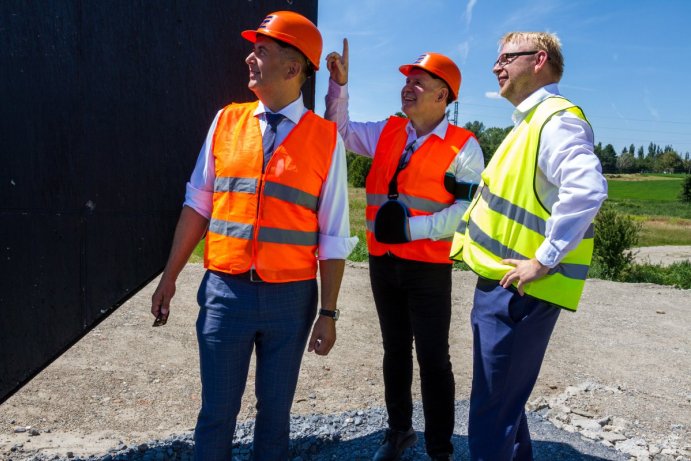 Hejtman s ministrem řešili strategické stavby v Olomouckém kraji