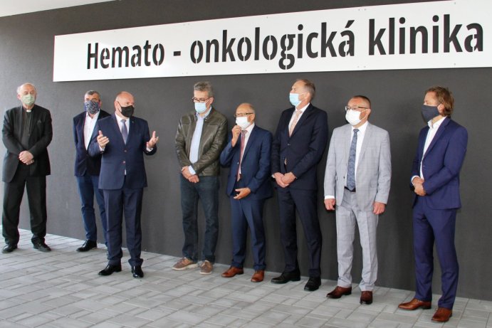 Slavnostní otevření novostavby ambulantního pavilonu Hemato - onkologické kliniky FN Olomouc