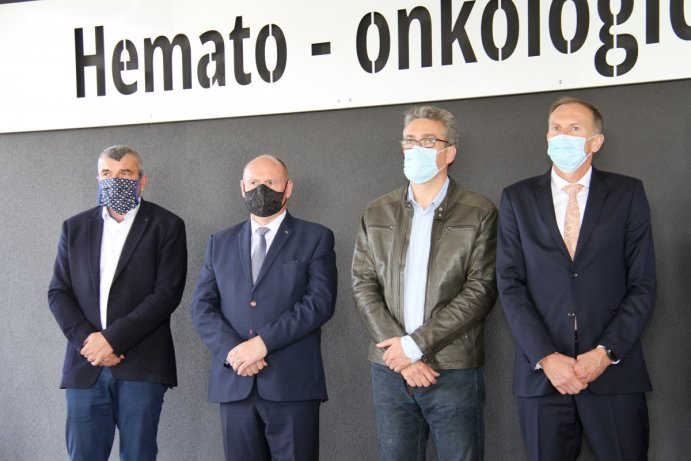 Slavnostní otevření novostavby ambulantního pavilonu Hemato - onkologické kliniky FN Olomouc