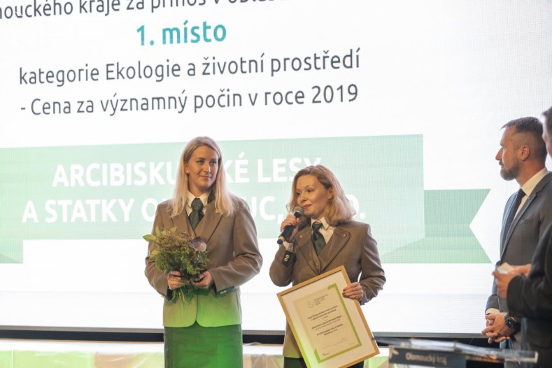 Absolutním vítězem cen životního prostředí jsou Arcibiskupské lesy