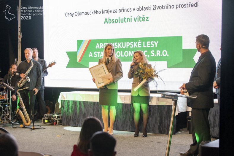 Absolutním vítězem cen životního prostředí jsou Arcibiskupské lesy