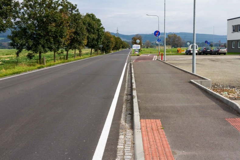 Investice do silnic na severu se vyplatily. Řidiči dojedou bezpečněji k hranicím sousedního okresu i do Polska