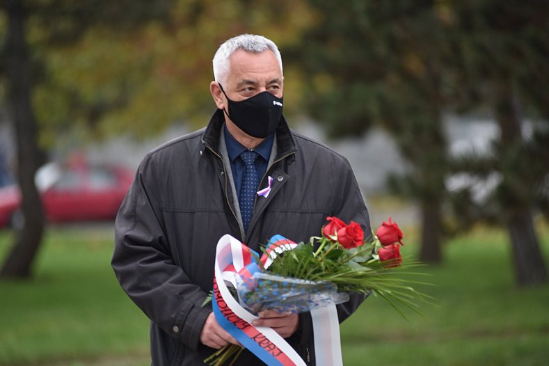 Připomínky Dne boje za svobodu a demokracii se zúčastnili i zástupci kraje