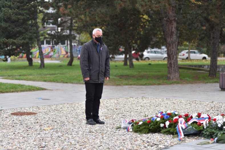 Připomínky Dne boje za svobodu a demokracii se zúčastnili i zástupci kraje