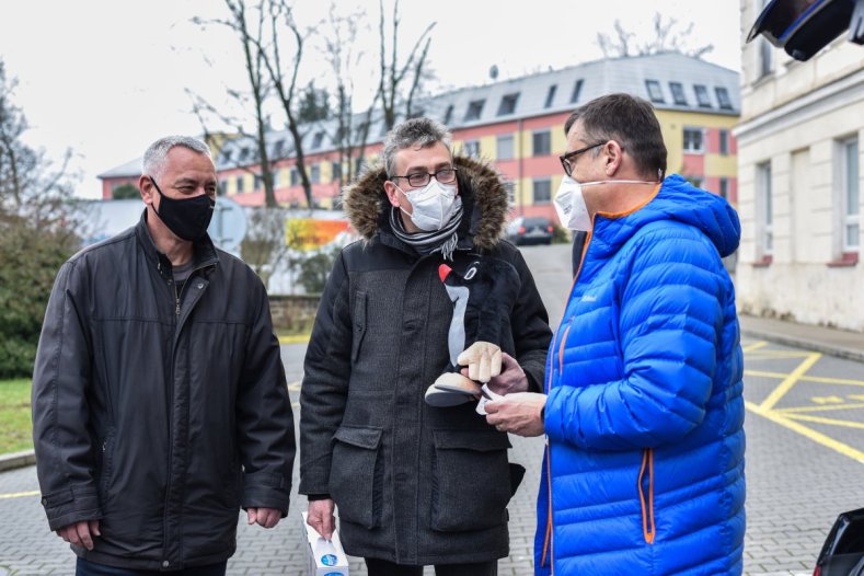 První byla Natálie. Hejtman Josef Suchánek blahopřál k jejímu narození zprostředkovaně 