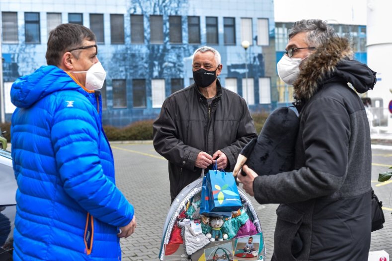 První byla Natálie. Hejtman Josef Suchánek blahopřál k jejímu narození zprostředkovaně 