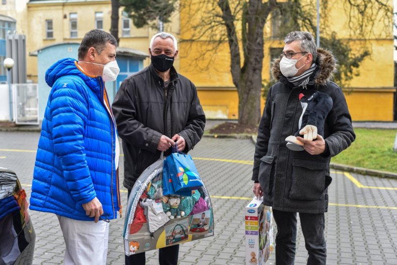 První byla Natálie. Hejtman Josef Suchánek blahopřál k jejímu narození zprostředkovaně 