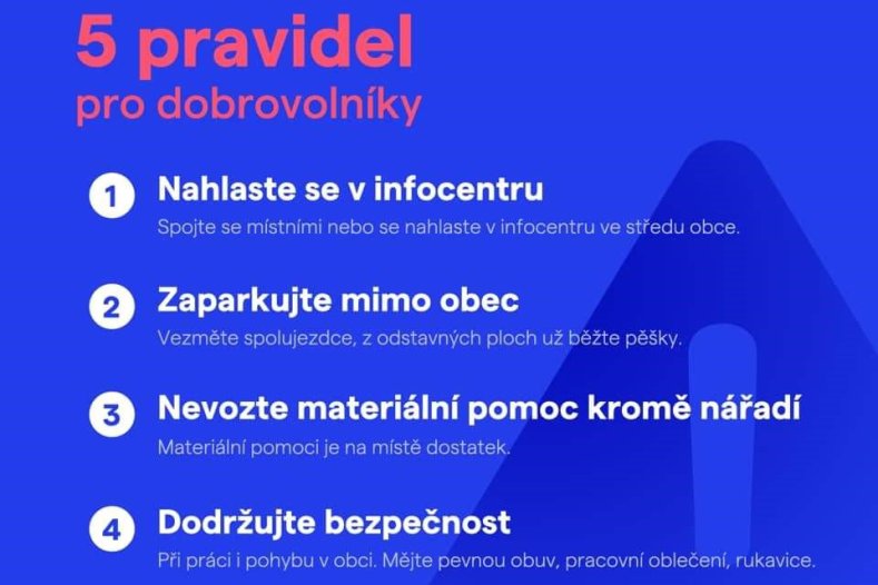 Chcete pomoci lidem na jižní Moravě? Dobrovolníci už se mohou hlásit