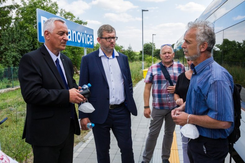 Z Olomouce do Drahanovic a zpět. Zástupci kraje řešili kvalitu cestování ve vlaku