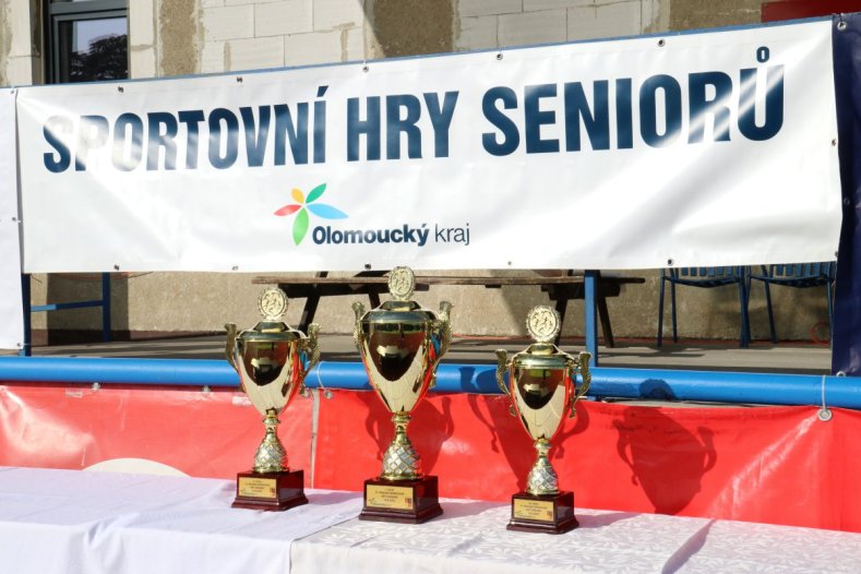 Hejtmanství podpořilo šestý ročník Sportovních her seniorů