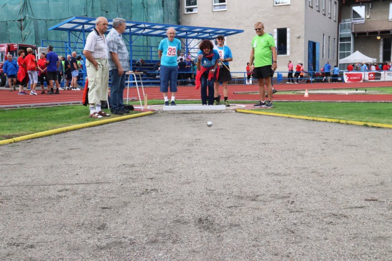 Hejtmanství podpořilo šestý ročník Sportovních her seniorů