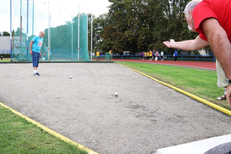 Hejtmanství podpořilo šestý ročník Sportovních her seniorů