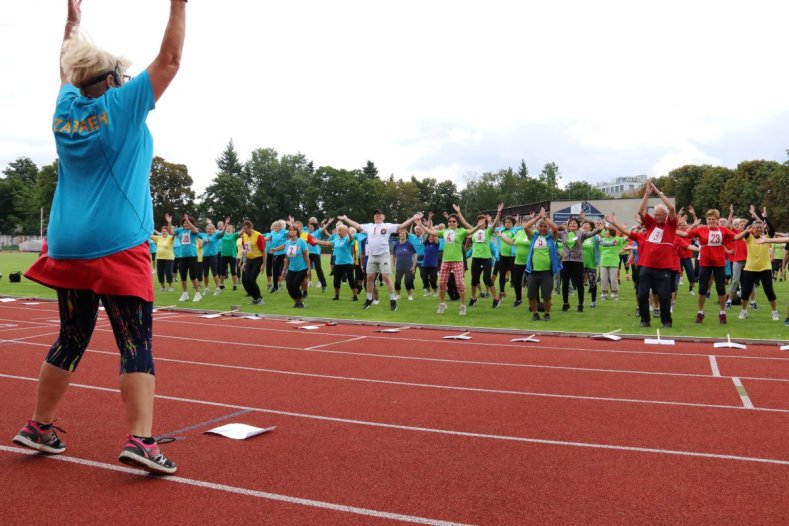 Hejtmanství podpořilo šestý ročník Sportovních her seniorů