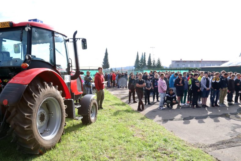 První školní den zamířil hejtman do Mohelnice