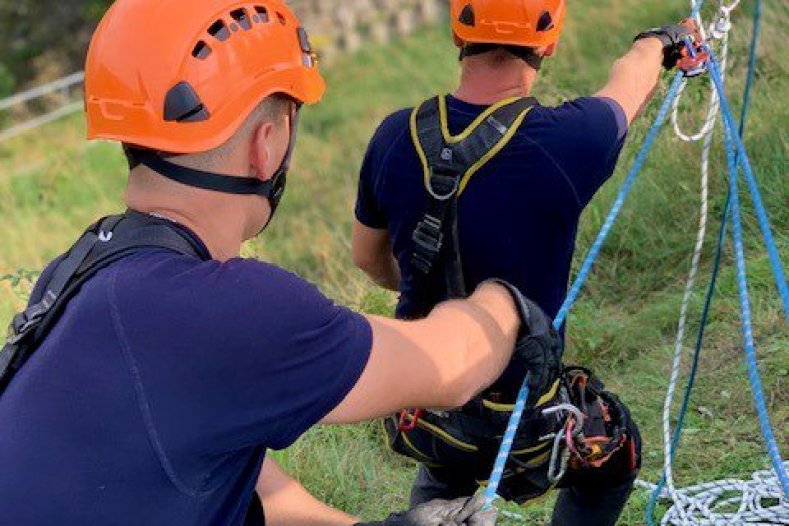 Velké krajské cvičení na Plumlově: Tématem byla protržená hráz nádrže