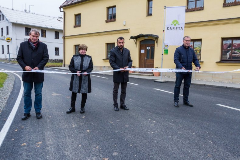 Řidiči na severu regionu mají další novou silnici