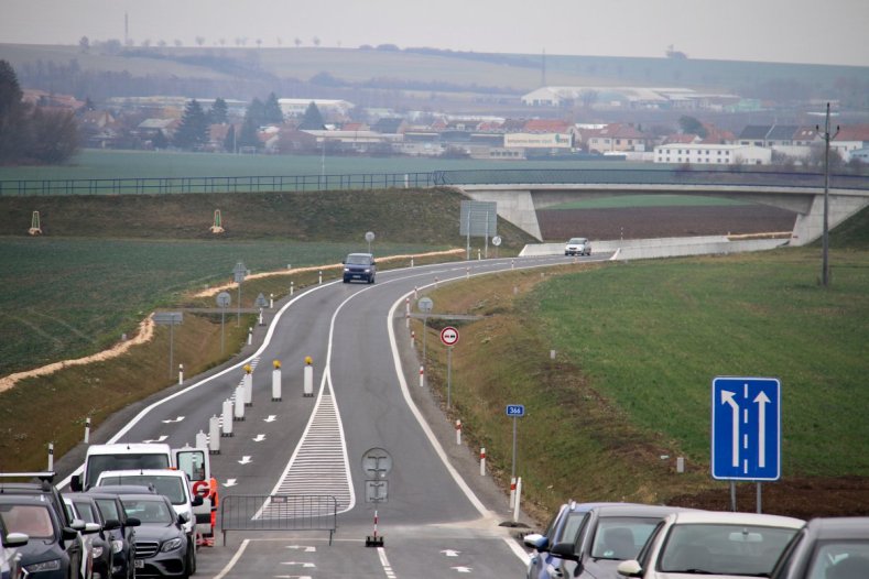 Městský okruh Prostějova přišel na čtyři sta miliónů. Otevřel se o pět měsíců dřív