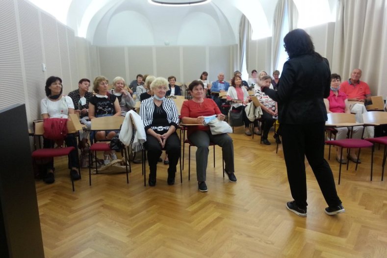 Univerzita třetího věku při Univerzitě Palackého v Olomouci. Foto: archiv U3V