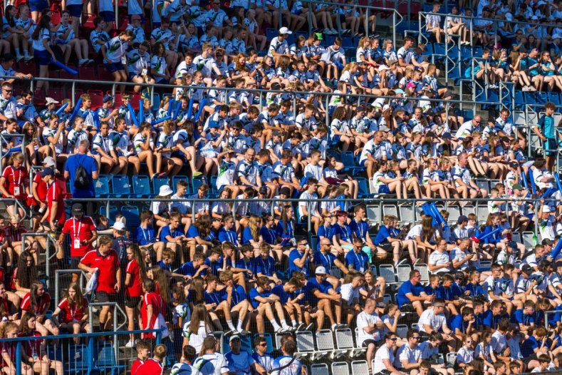 Andrův stadion zaplnily mladé sportovní naděje. Začala Olympiáda dětí a mládeže