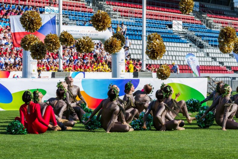 Andrův stadion zaplnily mladé sportovní naděje. Začala Olympiáda dětí a mládeže