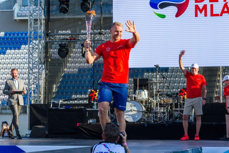 Andrův stadion zaplnily mladé sportovní naděje. Začala Olympiáda dětí a mládeže