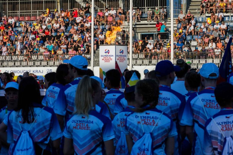 Andrův stadion zaplnily mladé sportovní naděje. Začala Olympiáda dětí a mládeže