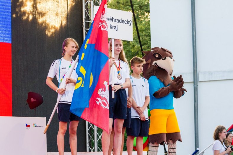 Oheň Olympiády dětí a mládeže uhasl. V 19. ročníku triumfoval Jihomoravský kraj