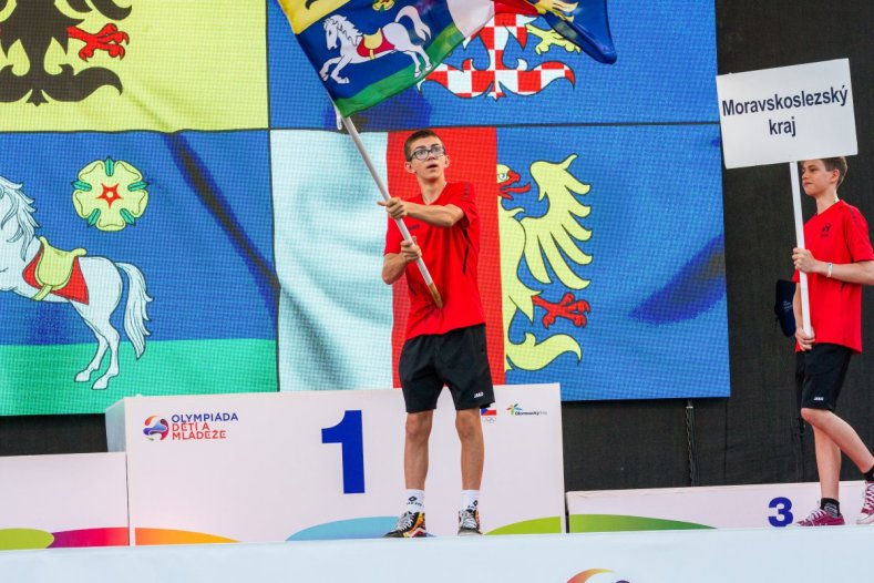 Oheň Olympiády dětí a mládeže uhasl. V 19. ročníku triumfoval Jihomoravský kraj