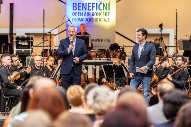 Benefiční koncert v Hanáckých kasárnách nadchnul Foto: David Sedlák