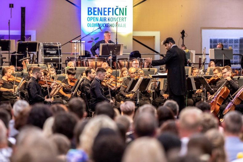 Benefiční koncert v Hanáckých kasárnách nadchnul Foto: David Sedlák