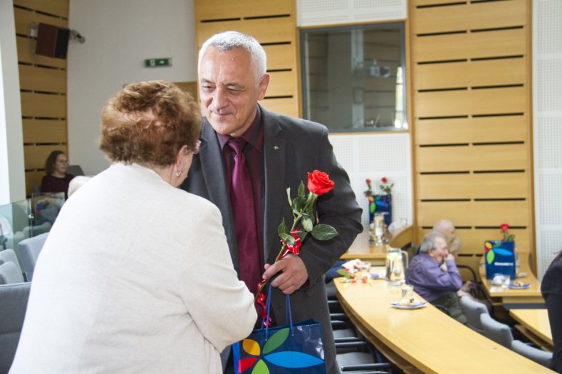 	Hejtman se setkal s vězni nacistického režimu. Předal jim příspěvek na léky