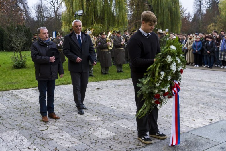 Kraj si připomněl boj za svobodu a demokracii