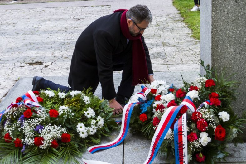 Kraj si připomněl boj za svobodu a demokracii