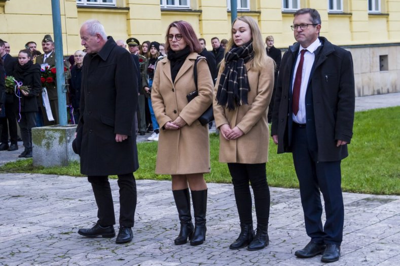 Kraj si připomněl boj za svobodu a demokracii